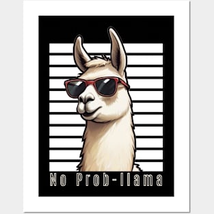 No Prob-llama Cool LLama Posters and Art